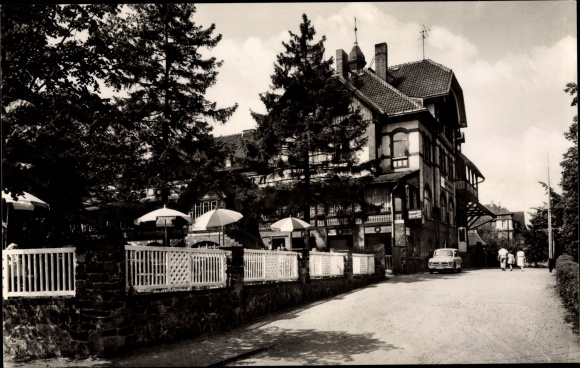 Ak Jößnitz Plauen Sachsen, Konsum Hotel