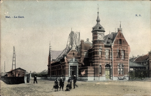 Ak Hal Vlaams-Brabant Vlaanderen, treinstation
