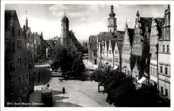 Ak Weiden in der Oberpfalz, Stadtansicht