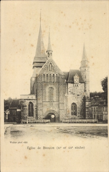 Ak Broglie Eure, Kerk