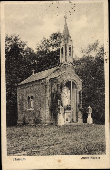 Postcard Harsum in Lower Saxony, Another Chapel