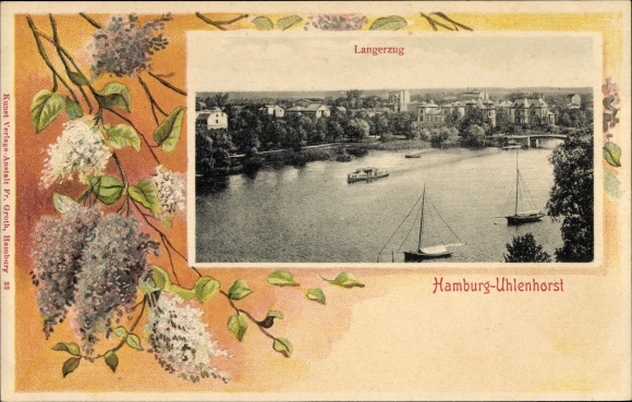 Passepartout PC Hamburg North Uhlenhorst, lilac, Langerzug