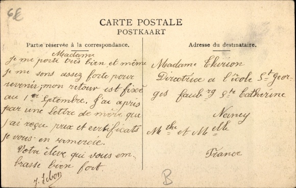 Postcard Charleroi, Universal Exhibition 1911, Galerie des Machines