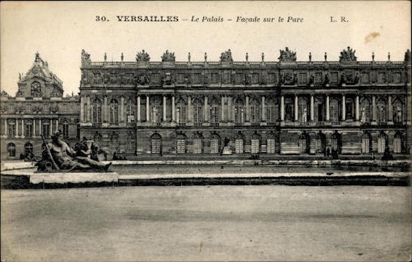 10 oude ansichtkaarten Versailles Yvelines, diverse aanzichten