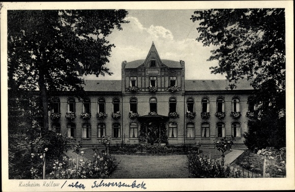 Ak Kollow in Sleeswijk-Holstein, herstellingsoord, park