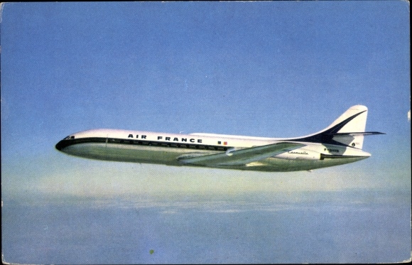 PC French passenger plane, Air France, Caravelle