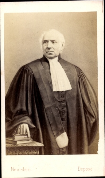 Carte de visite lawyer and politician Pierre Antoine Berryer