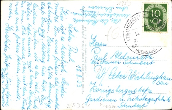 Ak Medebach im Hochsauerlandkreis, Forsthaus Faust