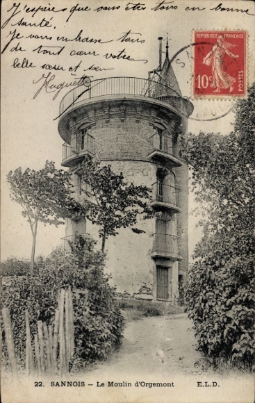 PC Sannois Val d'Oise, Mill of Orgemont