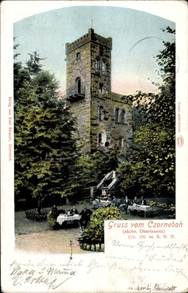Ak Cunewalde in Opper-Lausitz, Czorneboh
