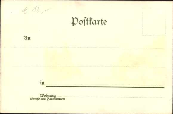 Kunstenaar litho Hohenschwangau Schwangau, kasteel, berglandschap, rotsen