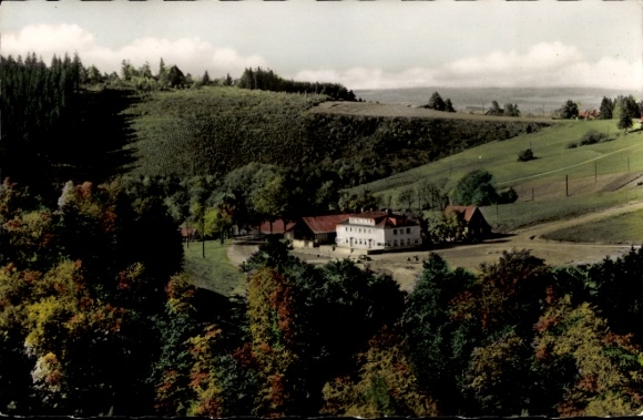 KP Poppenhausen na Wasserkuppe Rhön, pensjonat i pensjonat Grabenhöfchen, Teufelstein