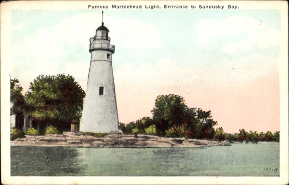PC Sandusky Ohio USA, Famous Marbiehead Light