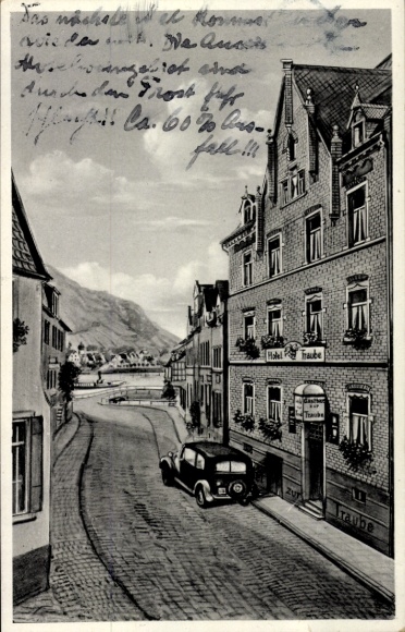 Ak Alf an der Mosel, Hotel zur Traube