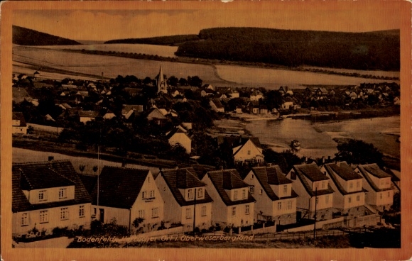 KP Bodenfelde na Wezerze, panorama