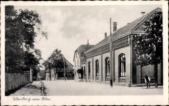 Postcard Warberg in Lower Saxony, Prüsse&#39;s inn