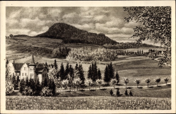 Artist PC Lindegreen, K., Hofbieber in the Rhön, Milseburg