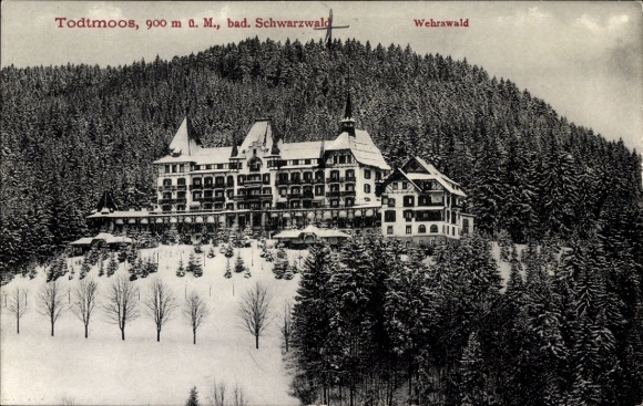 Ak Todtmoos im Schwarzwald, Wehrawald