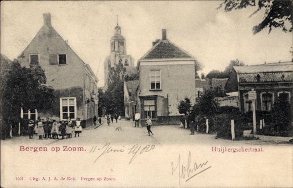 KP Bergen na Zoom Brabancja Północna Holandia, Huijbergschestraat