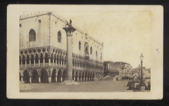 CdV Venice St. Mark's Square with Doge's Palace