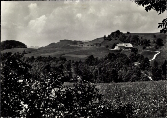 Postcard Balsthal Canton Solothurn, Bergwirtschaft Alpenblick