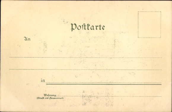 Kunstenaar litho Diemer, Zeno, Oberammergau in Opper-Beieren, Villa St. Gregor, bergen