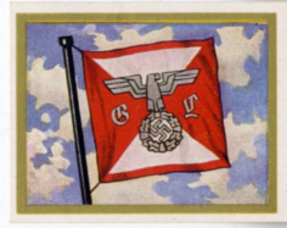 Collection picture III. Reich flags and standards No. 6, Book 1, flag of the Gauleiter of the NSDAP