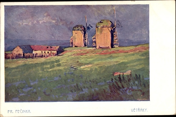 Artist PC Pecinka, Fr., Vetraky, windmills