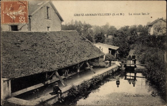 KP Gretz Armamainvilliers Seine et Marne, Le vieux lavoir
