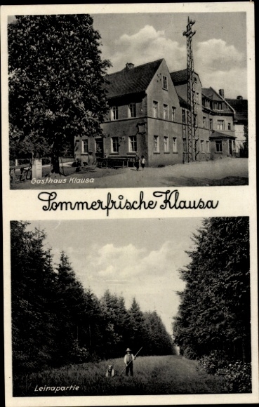 PC Klausa Nobitz Altenburger Land, Gasthaus Klausa, Leinapartie