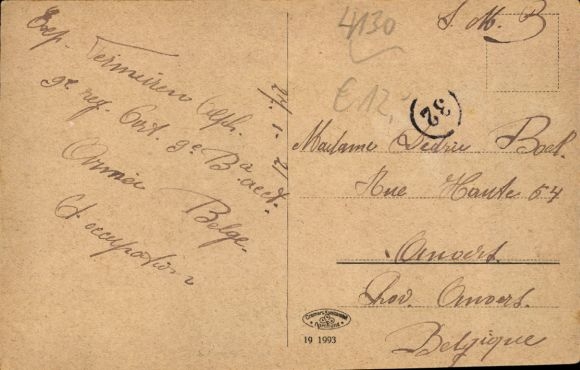 Postcard Moers on the Lower Rhine, Rheinpreußen colliery, shaft 4