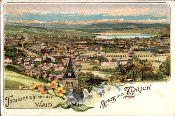 lito Zurich, Panorama, Widok z Waid