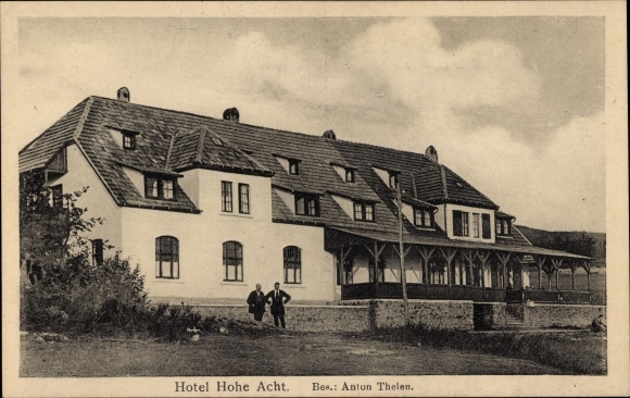 Postcard Adenau in the Eifel, Hotel Hohe Acht