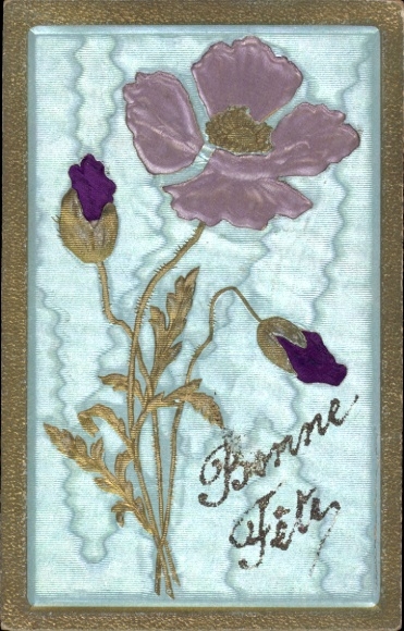 Material Ak Glückwunsch, Blume, Knospen