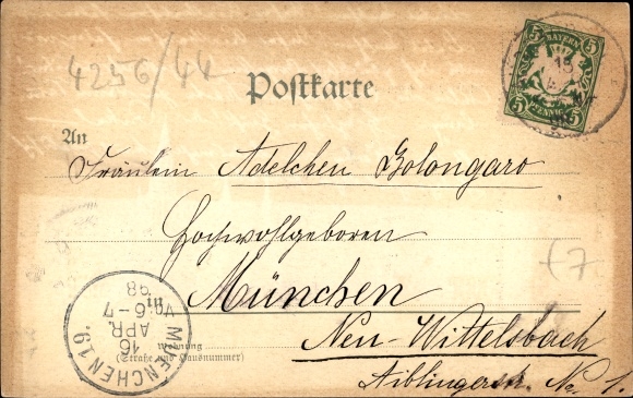 PC Augsburg in Swabia, St. Stephan Institute, Reifenstein Sterzing Castle, misprint