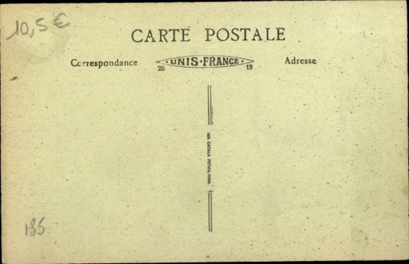 Postcard Eu Seine Maritime, A corner of the fair at Place Saint Jacques