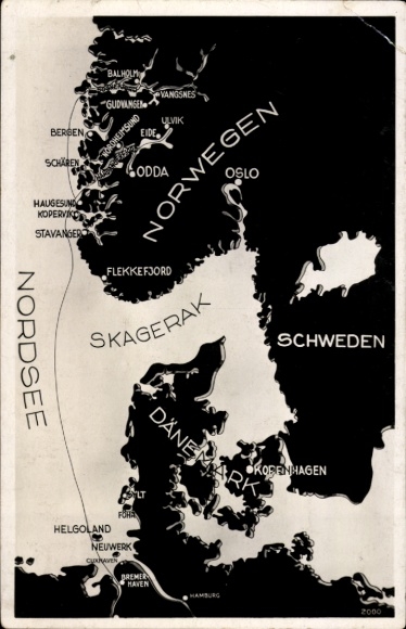 Mapy KP Trasa podróży w Hardanger i Sognefjord w Norwegii, Szwecji, Danii