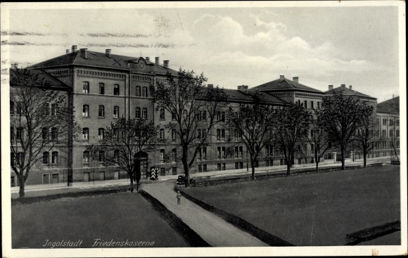 KP Ingolstadt nad Dunajem Górna Bawaria, Friedenskaserne