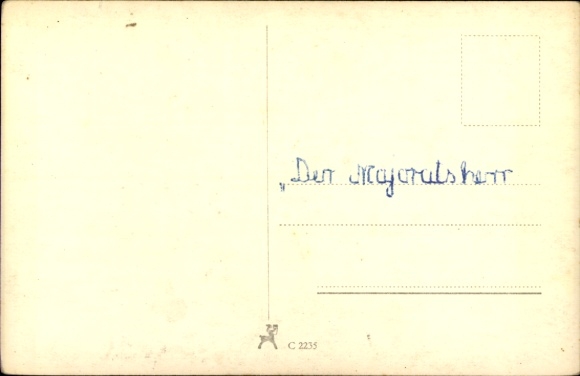 Postcard actress Anneliese Uhlig, portrait, autograph