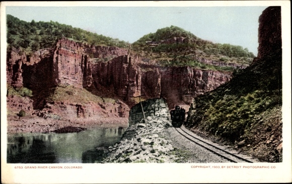 Ak Colorado Verenigde Staten, Grand River Canyon