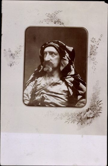 10 old Postcard male portraits, various views