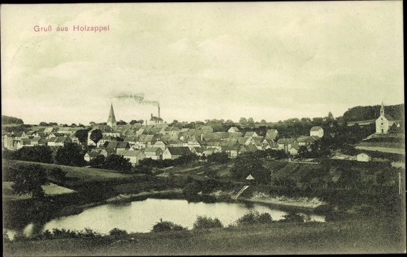 KP Holzappel Nadrenia-Palatynat, widok całości wsi