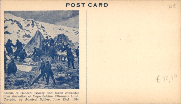 KP Nunavut, wyprawa arktyczna MacGregor 1937, powrót generała Greely'ego na przylądek Sabine, Ziemia Ellesmere'a
