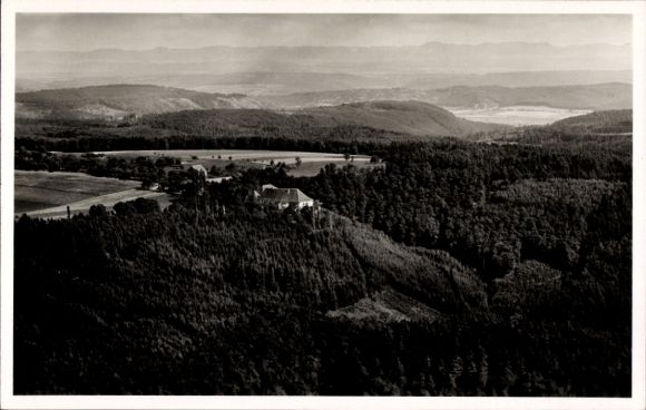Ak Entringen Ammerbuch in Baden Württemberg, Hohenentringen, luchtfoto, landgoed