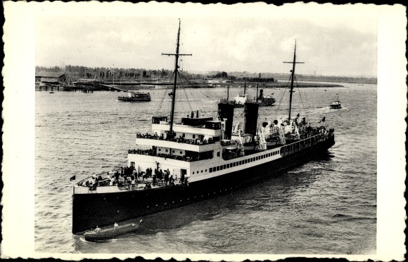 Postcard Anvers Antwerpen Flandern, La Malle Ostend-Dover