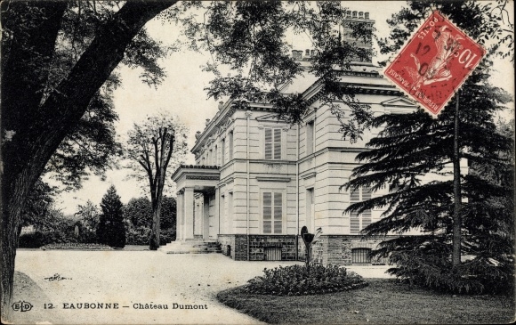Ak Eaubonne Val d’Oise, Château Dumont