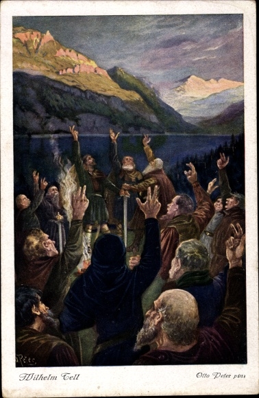 Artysta KP Peter, O., Wilhelm Tell, Przysięga na Külli