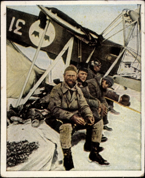 Collector's picture The post-war period No. 160 February 1931 Lundborg crashed, Nobile teams