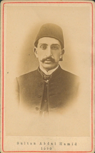 CdV Abdülhamid II. Sultan of the Ottoman Empire, Abdul Hamid, portrait