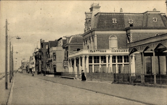 Ak Zandvoort Noord-Holland Nederland, Boulevard de Fauvage